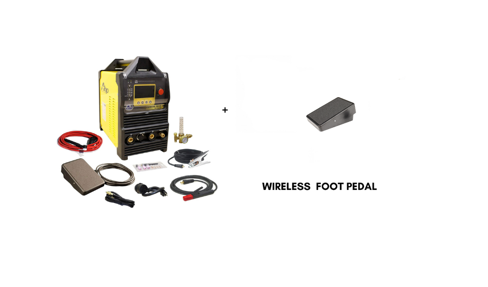 NEW 2025 AlphaTIG 203Xi with WIRELESS FOOT PEDAL – AHP Welders