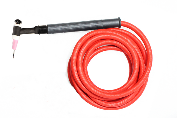 HTP America 12' Swivel Head TIG Torch - WP17 Style, Air-Cooled - Upgrade For Eastwood, Lotos, AHP, Longevity (SH1712-ND-M16)